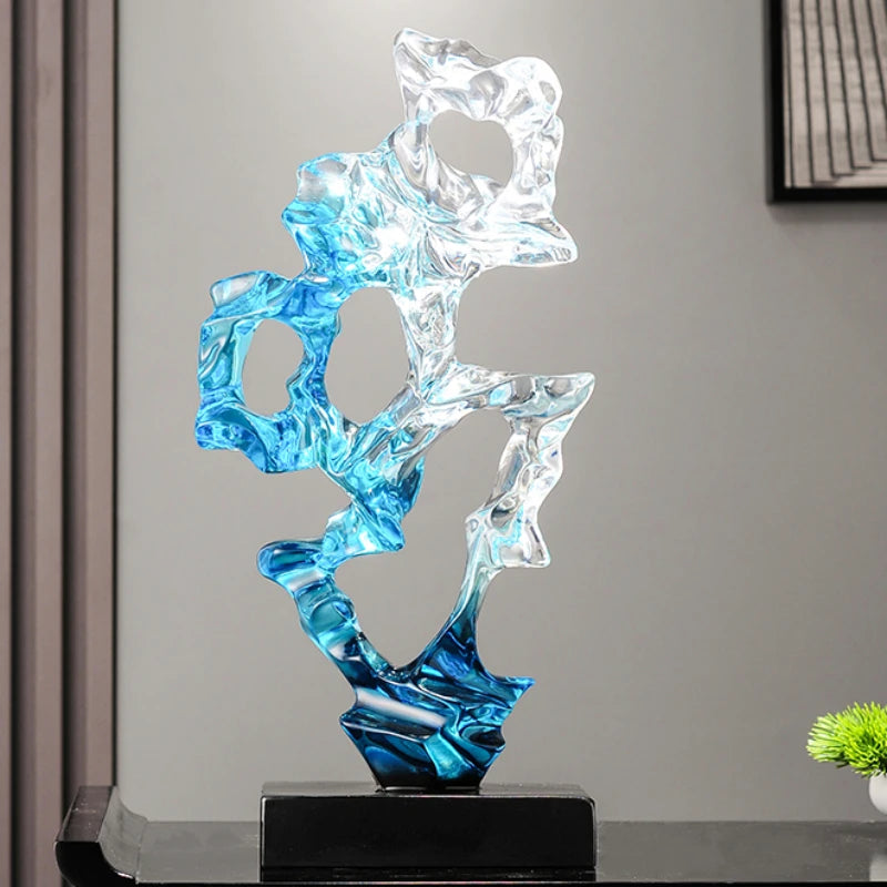 Creative Ornaments Living Room Figurines Aesthetic Cabinet Art Luxury Sculptures Sofa Beside Book Nook Tabletop Home Decoration